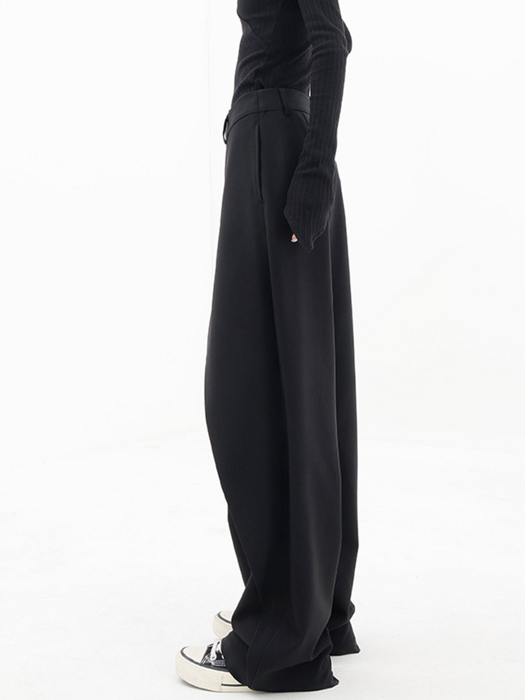 Pantalón para mujer de pierna ancha con cintura estructurada - Arleth
