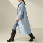 Abrigo largo polar para mujer - Ysandre