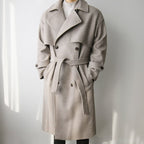 Abrigo de lana para hombre grueso de invierno - Mareon