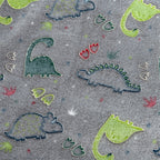 Manta Infantil Flannel Dinosaurios
