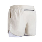 Shorts deportivos dry fit doble capa interior - Bjarn