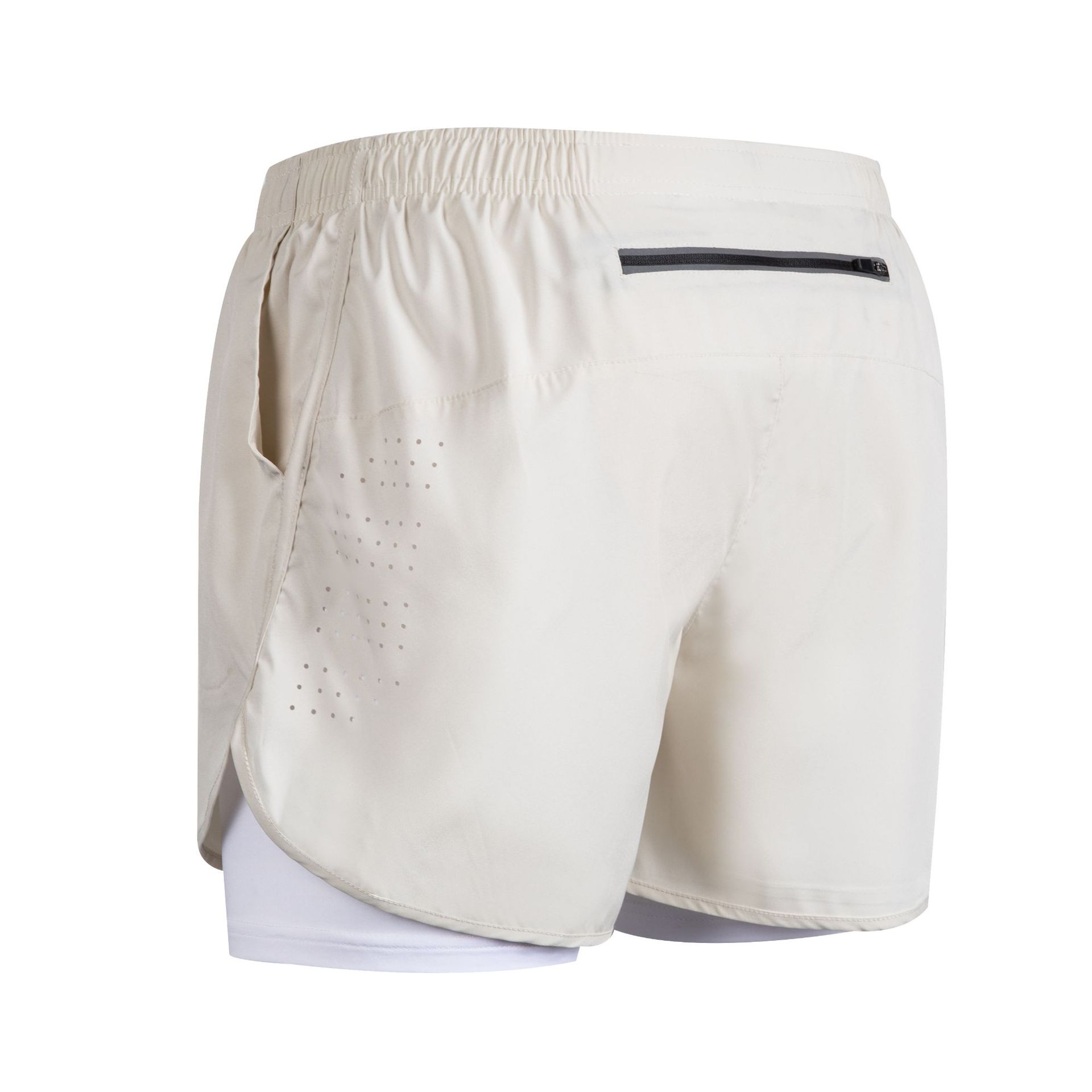 Shorts deportivos dry fit doble capa interior - Bjarn