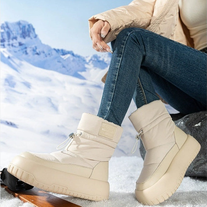 Botas de nieve para mujer con diseño deportivo retro - Lina