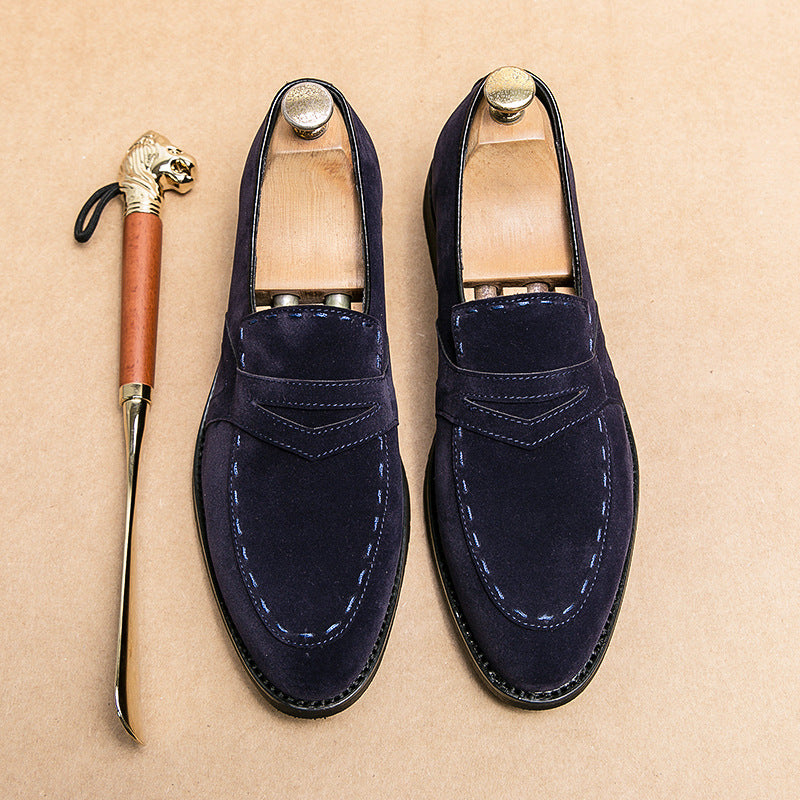Mocasines de ante efecto cepillado para hombre - Lioren