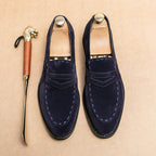 Mocasines de ante efecto cepillado para hombre - Lioren