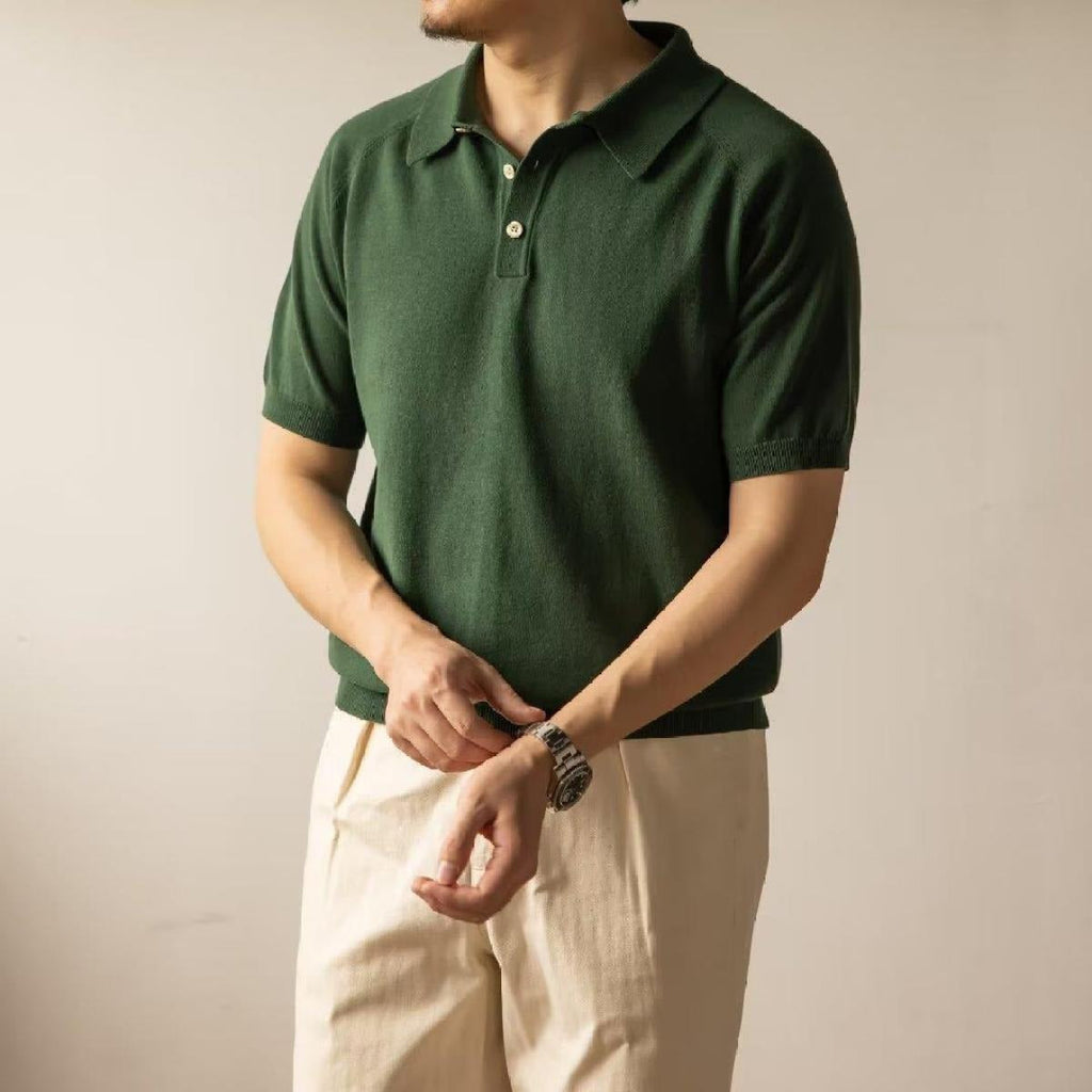 Polo hombre algodón texturizado estilo clásico - Hugo