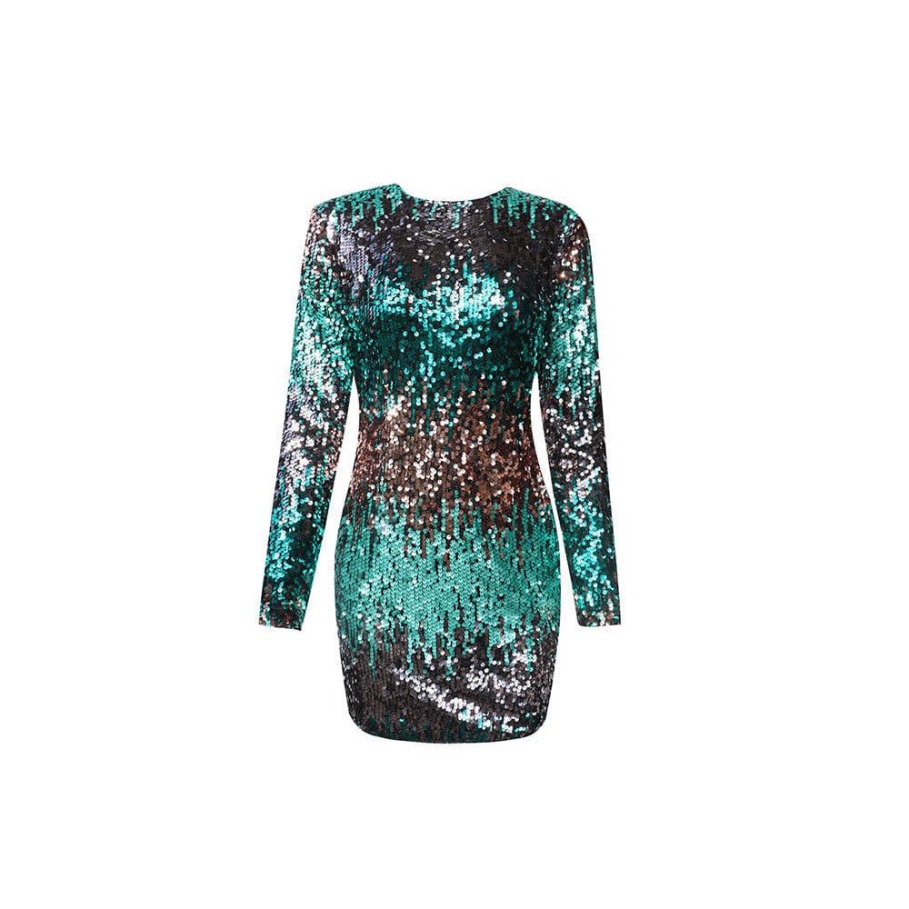 Vestido para mujer textura de lentejuelas - Jena