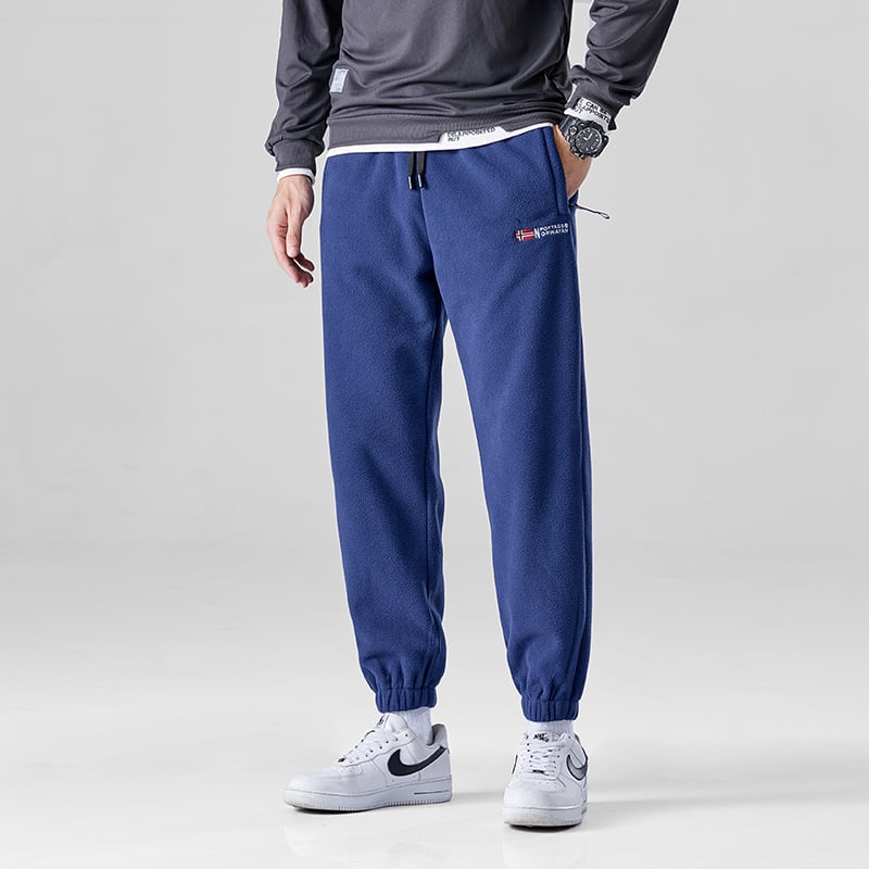 Pantalones para hombre de forro polar grueso - Lioren