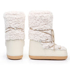 Botas de nieve para mujer con interior afelpado y caña media - Zanarkand