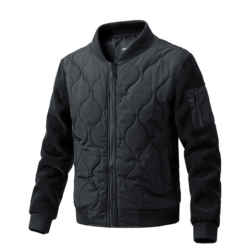 Cazadora bomber para hombre de tejido mixto vegano - Auren