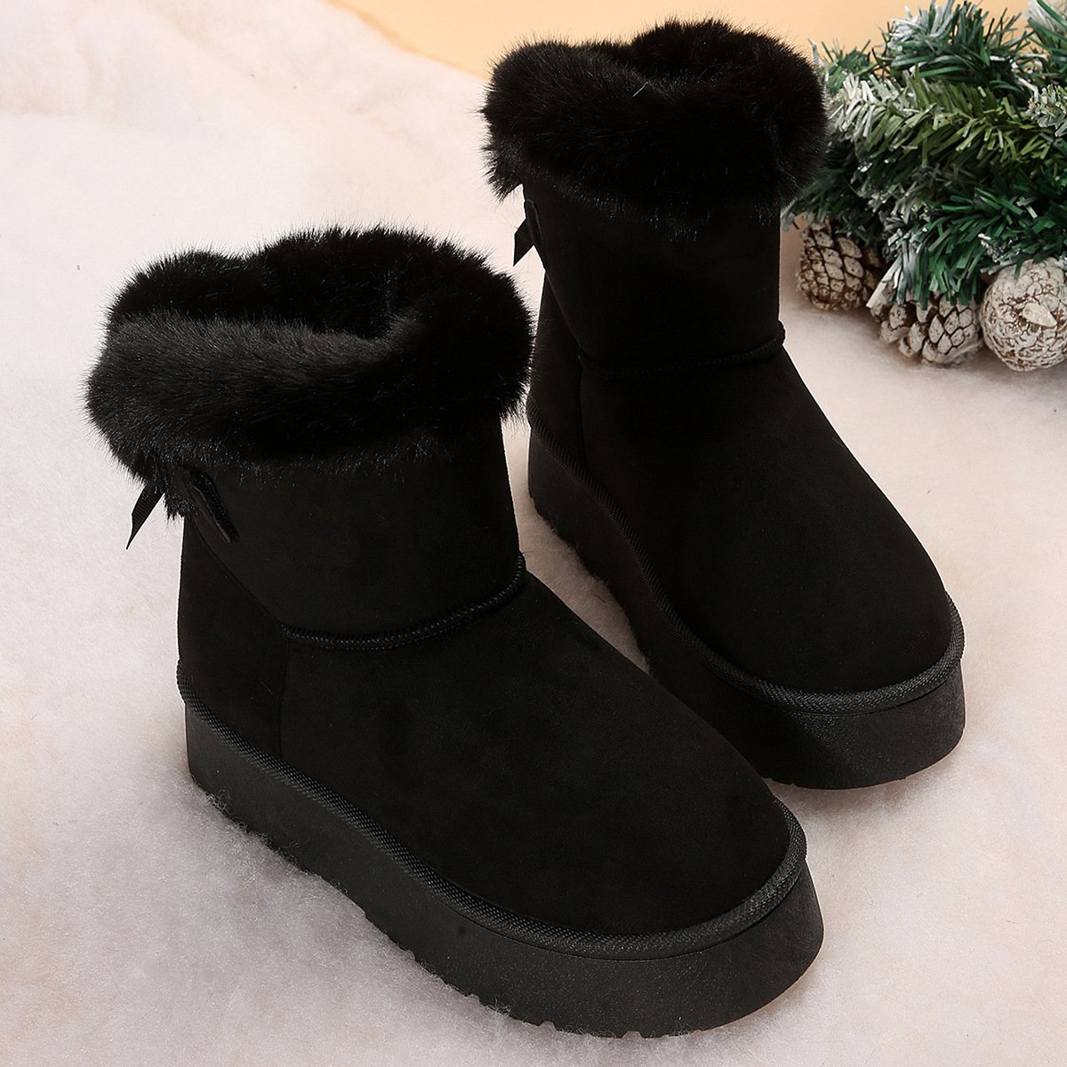 Botines de invierno para mujer efecto sereno - Yureli