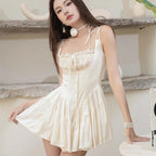 Amelie - Vestido romántico con corsé de encaje