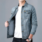 Jack - Chaqueta vaquera clásica para hombre