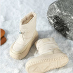 Botas de nieve para mujer con diseño deportivo retro - Lina