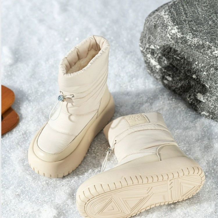 Botas de nieve para mujer con diseño deportivo retro - Lina