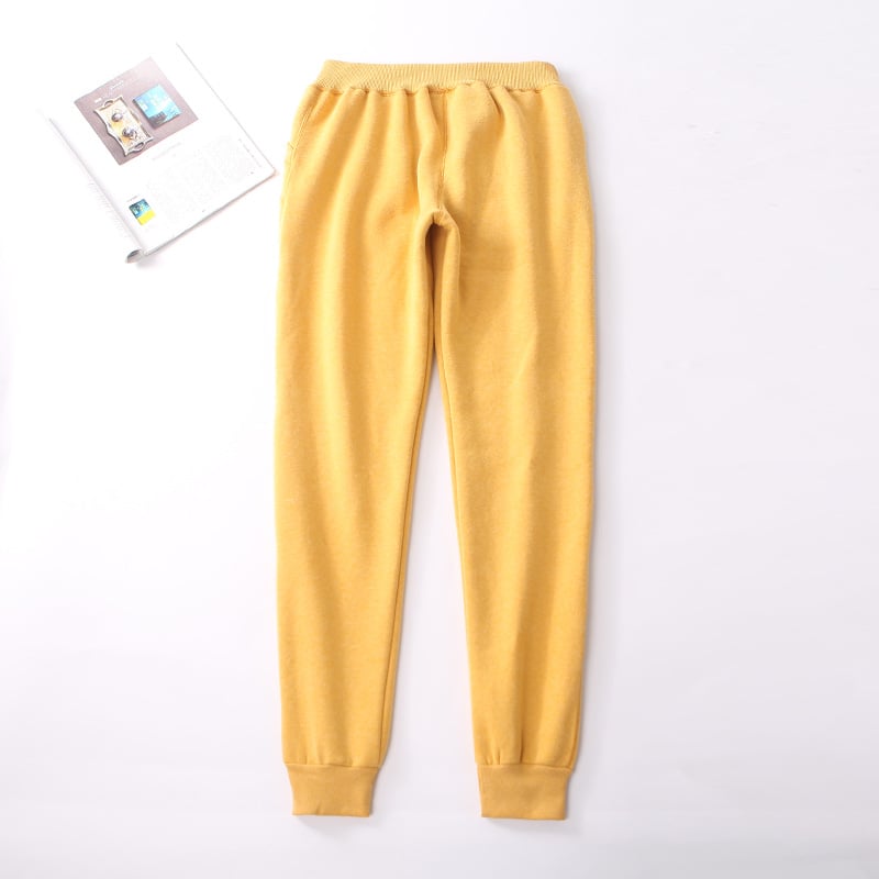 Pantalones para mujer efecto afelpado interior - Velya