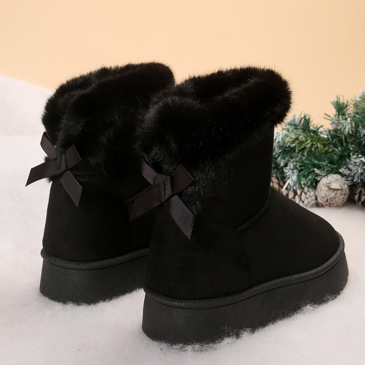 Botines de invierno para mujer efecto sereno - Yureli