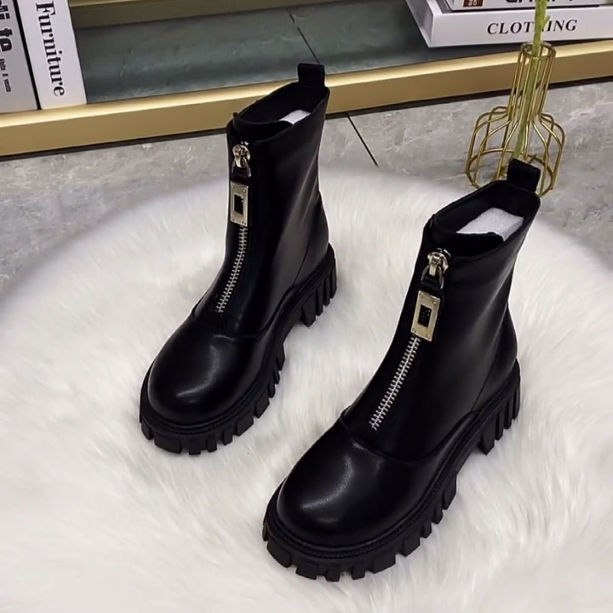 Botas de caña media para mujer robustas - Ragnhild