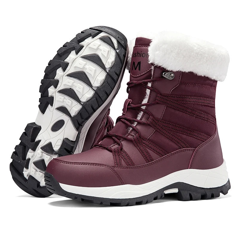 Botas de invierno acolchadas con forro cálido - Enna