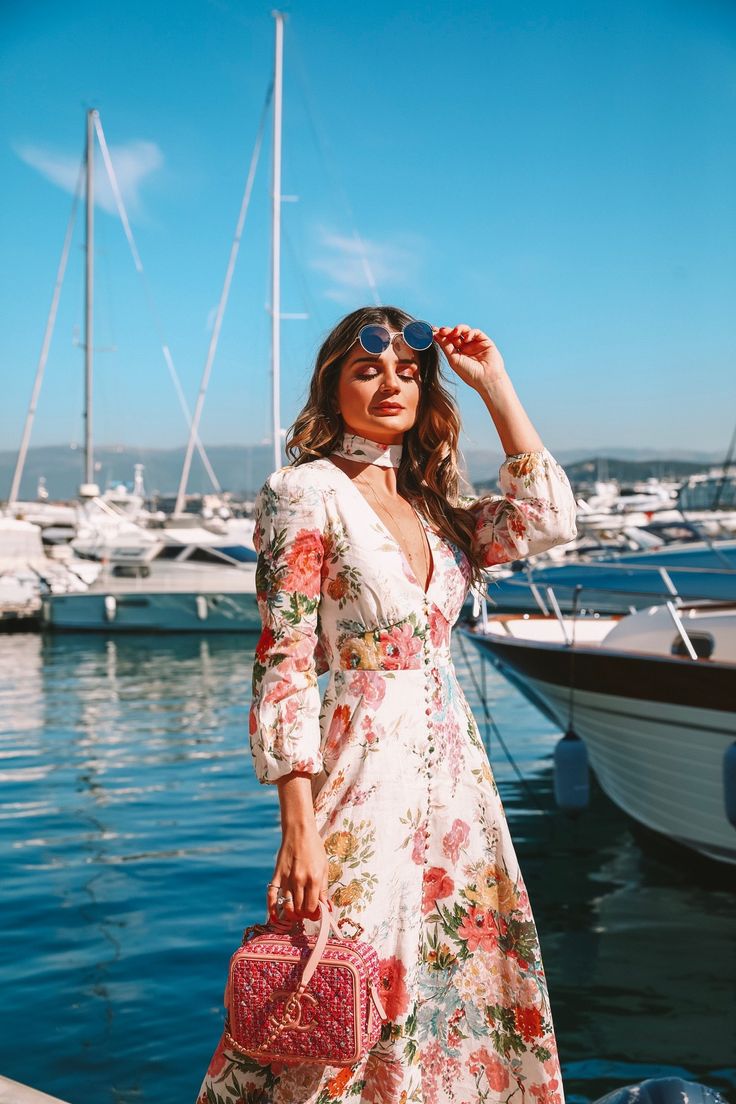Emma - Elegante vestido estampado de flores
