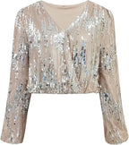 Zoey - Blusa clásica de manga larga para ocasiones formales