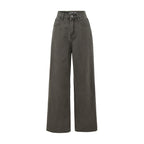 Pantalones para mujer de tiro alto y pierna ancha - Savrelle