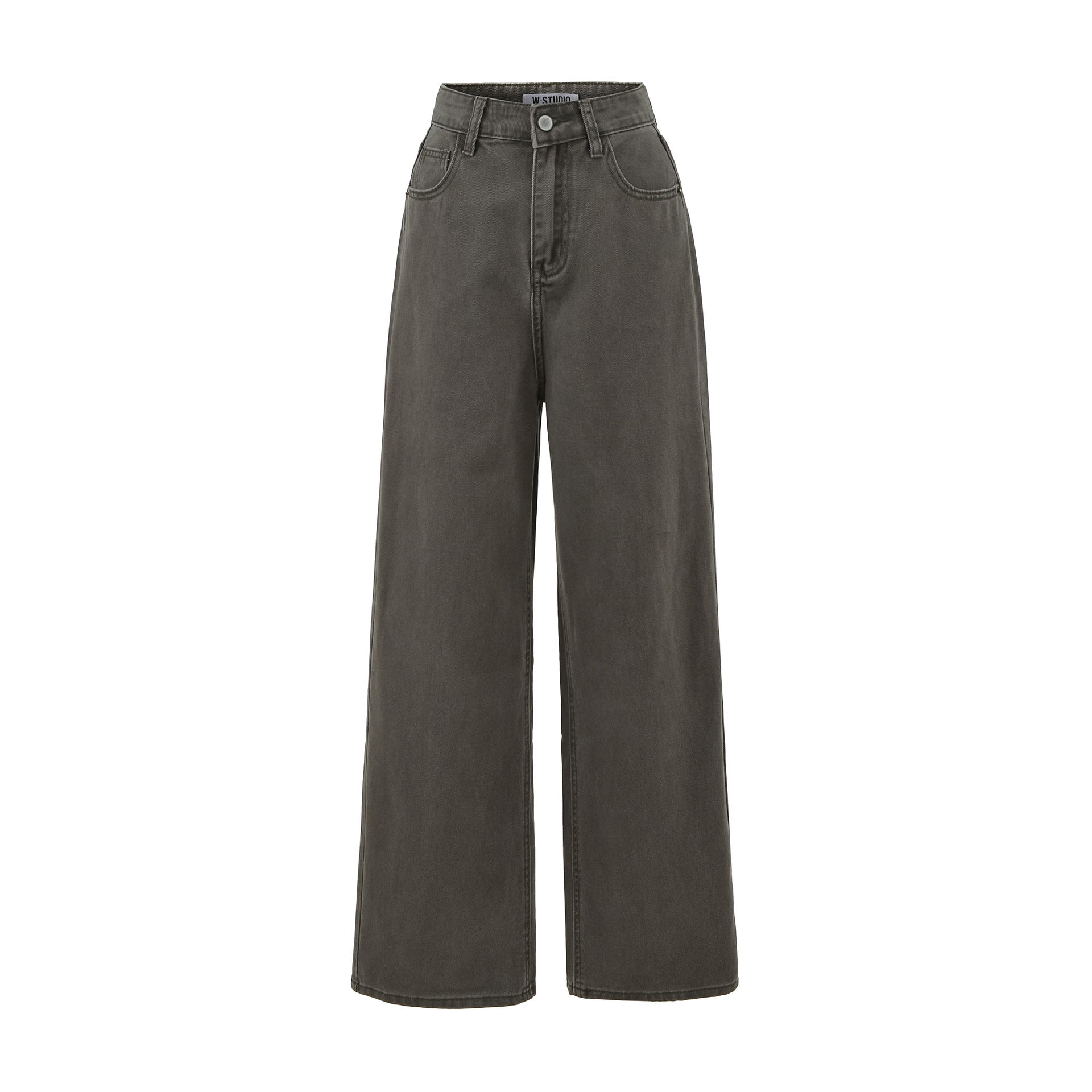 Pantalones para mujer de tiro alto y pierna ancha - Savrelle