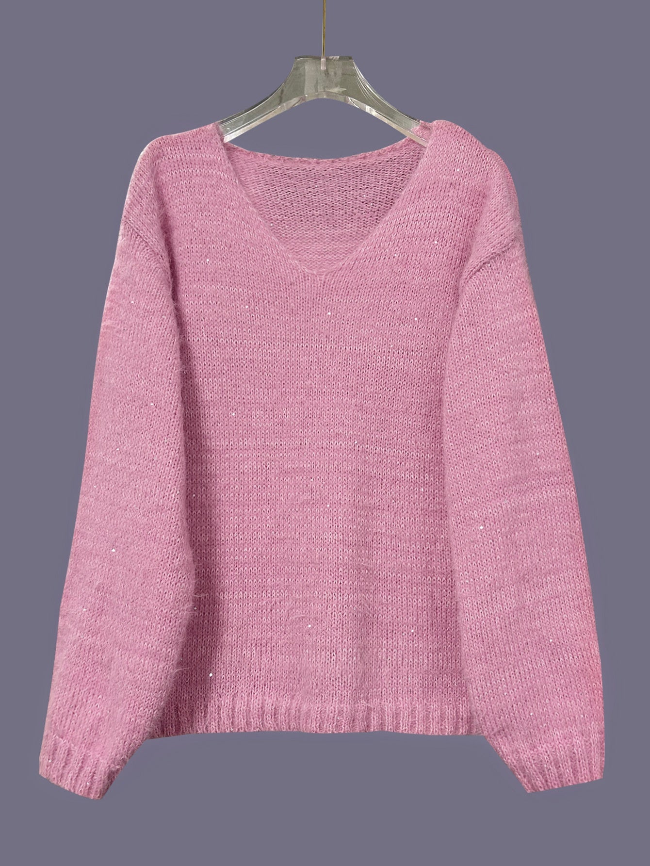 Pullover de punto para mujer escote en V - Aderyn