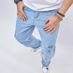Pantalones para hombre de corte holgado - Renvor