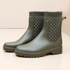Botas de lluvia para mujer impermeables antideslizantes - Lirena