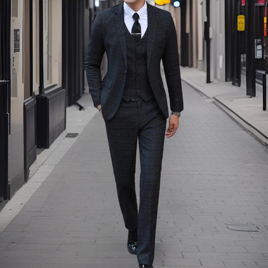 Francisco - Traje elegante de 3 piezas de alta calidad
