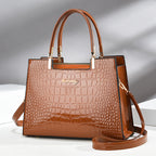 Bolso de tejido para mujer relieve grabado