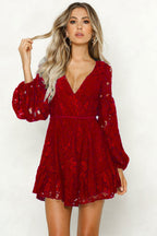 Hannah - Vestido camisero con lazada
