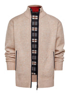 Chaqueta de punto con cremallera y cuello alto - Joshua