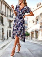 Kaly - Vestido bohemio estampado de flores