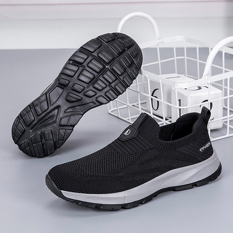 Zapatillas deportivas unisex de tejido con panel de malla - Gio