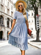 Elda - Vestido casual largo femenino en diferentes colores