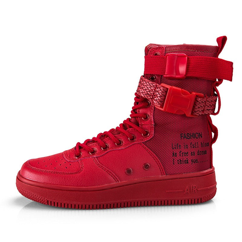 Botas altas hombre lona reforzada estilo urbano - Esteban