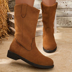 Botas para mujer efecto ante - Naleen