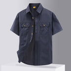 Camisa de trabajo hombre estilo casual con bolsillos - Felipe