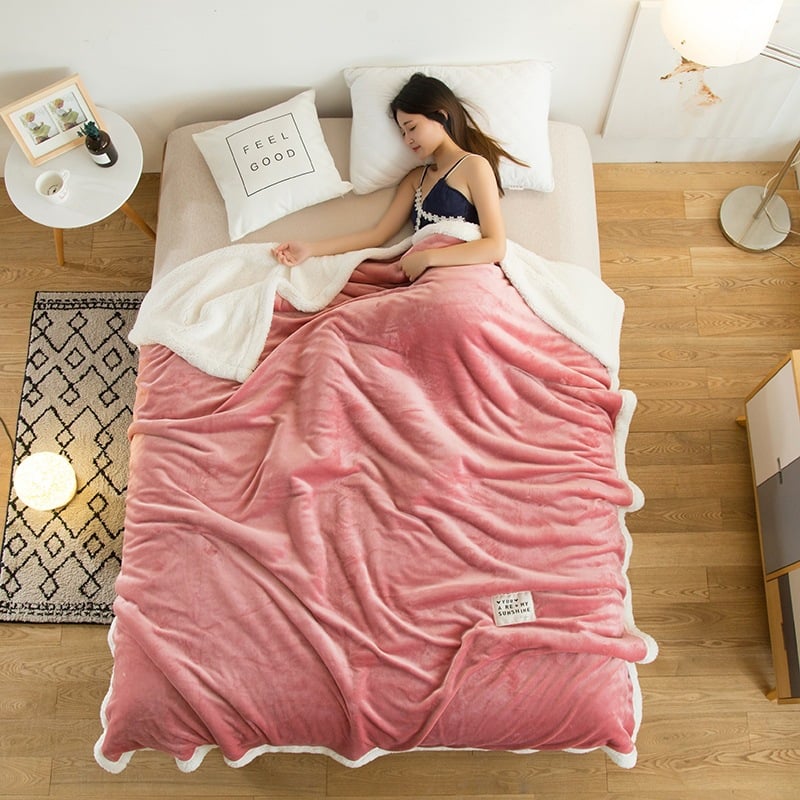 Manta premium polar de invierno