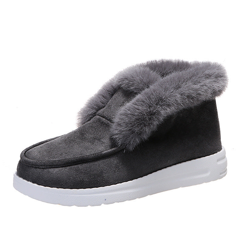 Nissa - Cálidos zapatos de invierno de ante