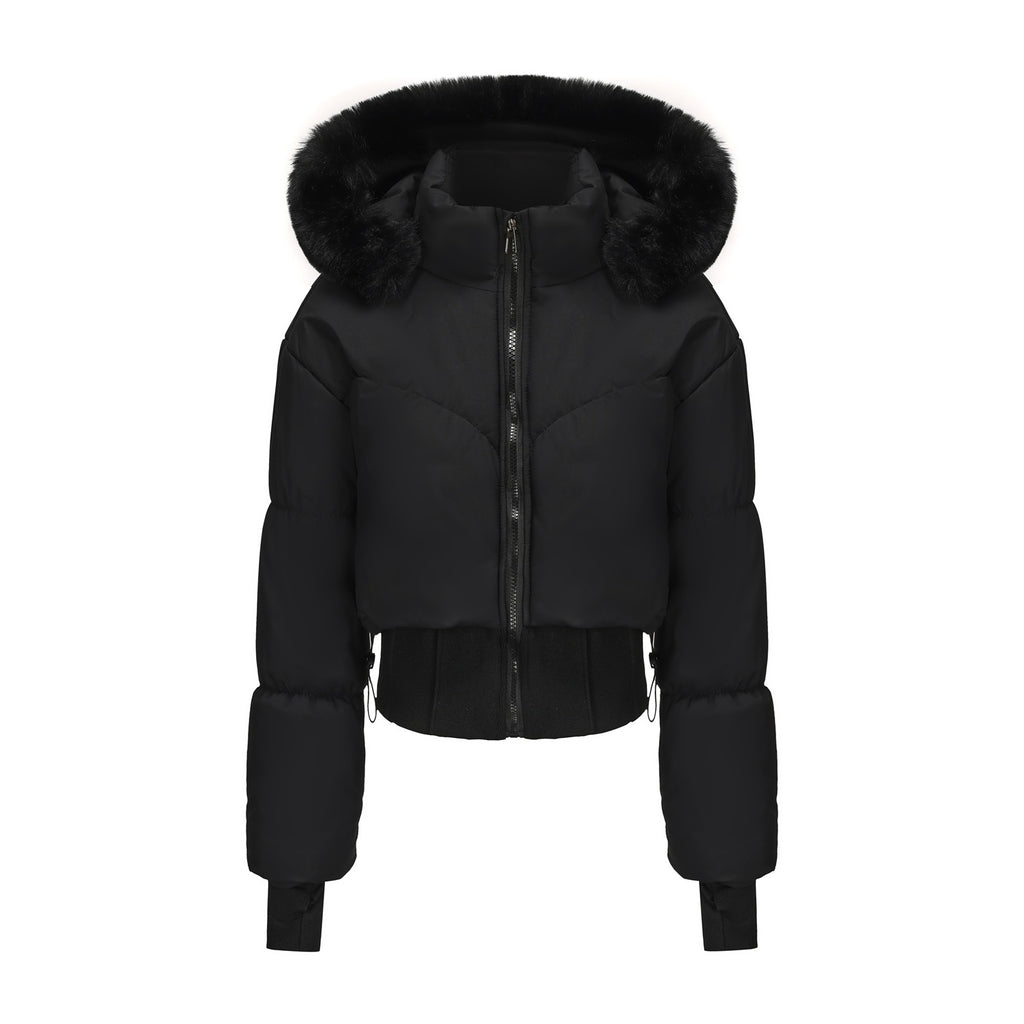 Chaqueta corta para mujer con capucha - Avenil