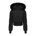 Chaqueta corta para mujer con capucha - Avenil