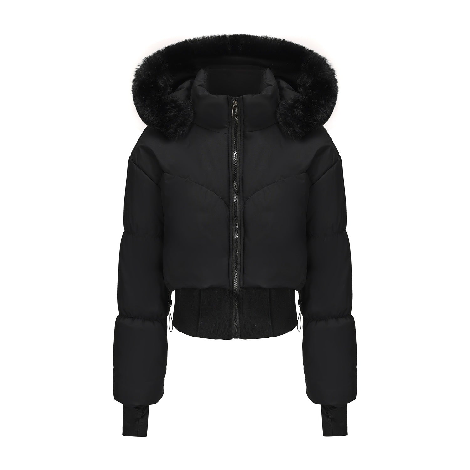 Chaqueta corta para mujer con capucha - Avenil