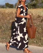 Marina - Elegante vestido de verano con estampado