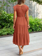 Jayne - Cómodo maxi vestido