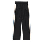 George - Pantalón recto drapeado de pierna ancha para hombre