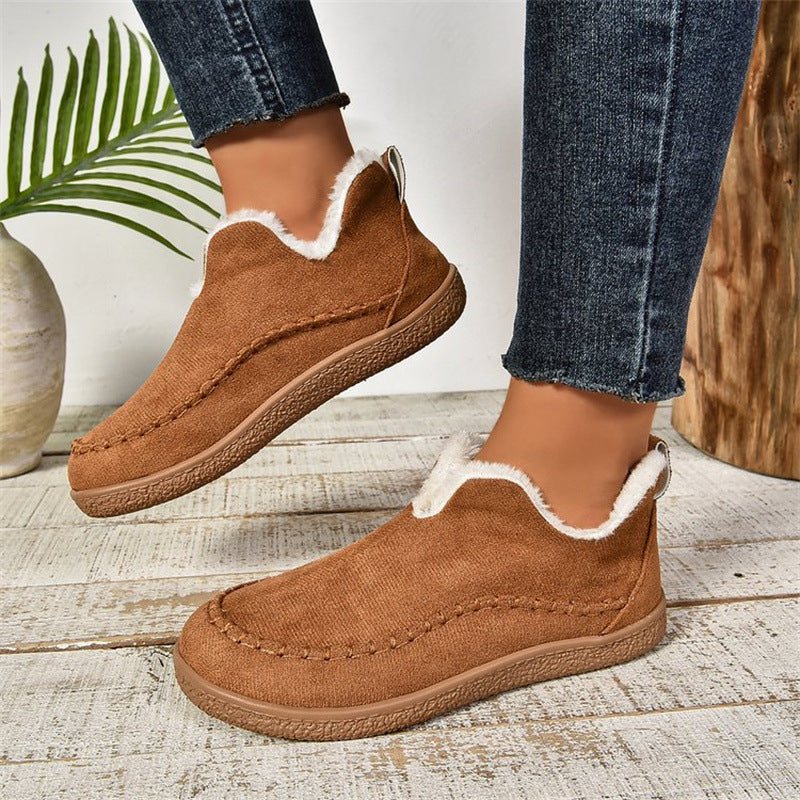 Botines de invierno para mujer efecto confortable - Azdari