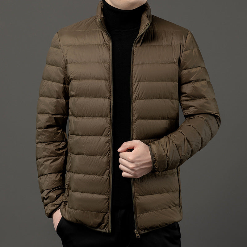 Chaqueta ligera acolchada para hombre con cierre de cremallera - Patrick